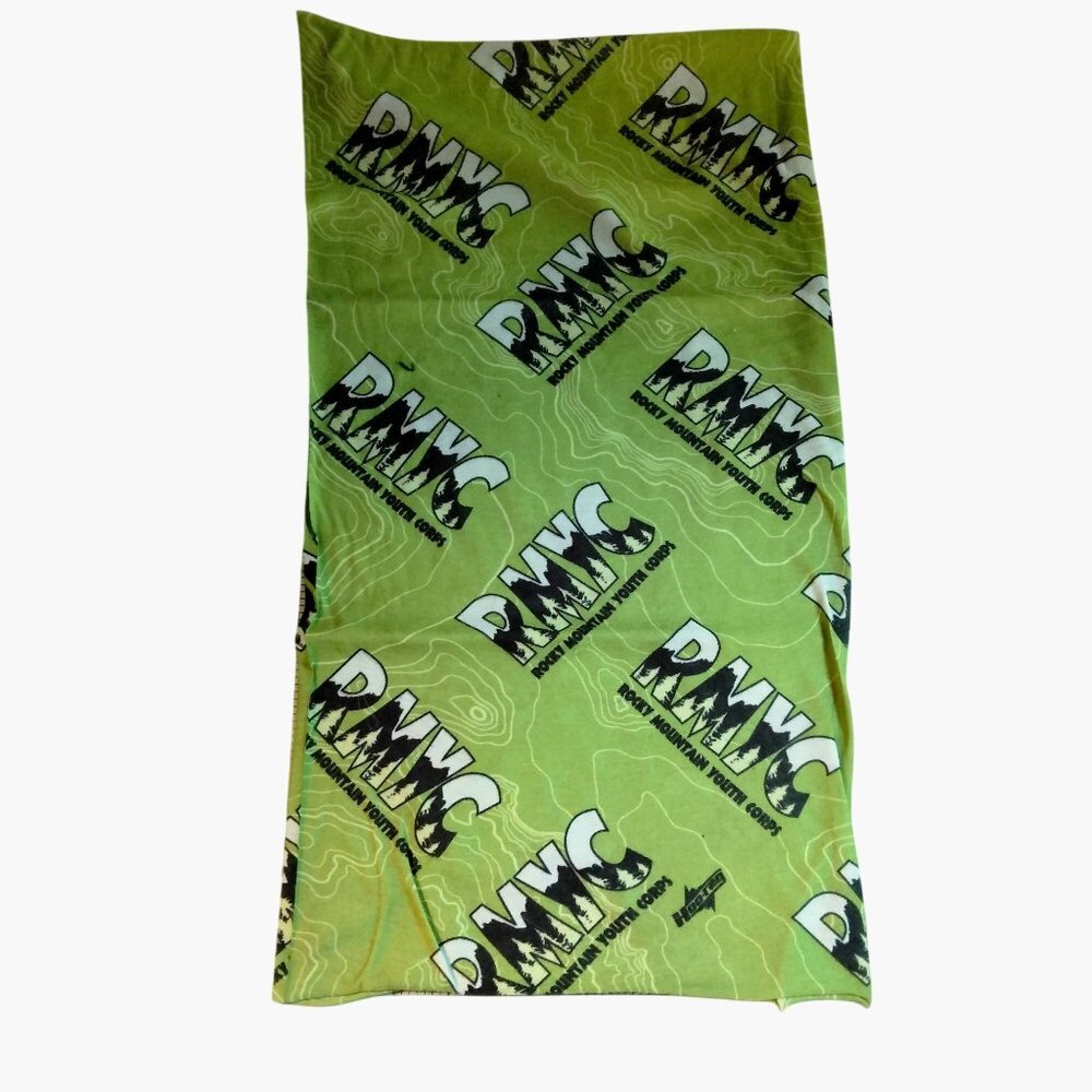 Rocky Mountain Youth Corps Green Neck Gaiter Colorado RMYC